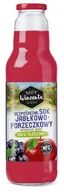 Soki i napoje niegazowane - Sady Wincenta Sok jabłkowo-porzeczkowy butelka 750 ml - miniaturka - grafika 1
