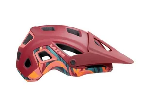 LAZER kask rowerowy mtb IMPALA CE Matte Red Rainforest - Kaski rowerowe - miniaturka - grafika 1