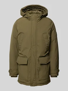 Parka z kapturem model ‘ROCKIE’ - Kurtki męskie - miniaturka - grafika 1