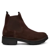 Botki damskie - Sztyblety Fly London Nollfly P211127004 Brązowy - miniaturka - grafika 1