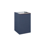 Szafki łazienkowe - ELITA  LOOK 40 Z KOSZEM CARGO NAVY BLUE MATT PDW KOMODA PODWIESZANA 168581 - miniaturka - grafika 1