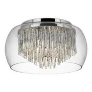 Lampy sufitowe - Searchlight Lampa sufitowa Curva z aluminiowymi spiralami - miniaturka - grafika 1