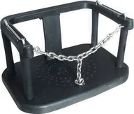 Place zabaw - Huśtawka GIGI TOYS Huśtawka kubełkowa z łańcuszkiem na łańcuchu stal nierdzewna 5mm - miniaturka - grafika 1