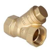 Akcesoria grzewcze - Filtr skośny do wody PIZA PN25 1" - miniaturka - grafika 1