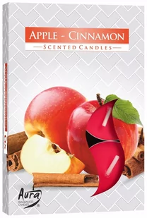 Bispol Podgrzewacze zapachowe Apple-Cinnamon 6szt - Świece - miniaturka - grafika 1