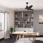 Wentylatory sufitowe - Hunter Stingray DC wentylator sufitowy LED granit - miniaturka - grafika 1