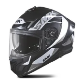 Kaski motocyklowe - Kask Integralny SMK Typhoon Czarny/SzaryM - miniaturka - grafika 1