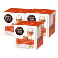 Kawa w kapsułkach i saszetkach - Nescafe NESTLÉ Kapsułki Dolce Gusto Latte Macchiato Caramel 3x16 sztuk 7836-uniw - miniaturka - grafika 1