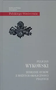 Instytut Badań Literackich PAN Zebranie rymów z różnych okoliczności pisanych - Poezja - miniaturka - grafika 1