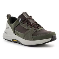 Buty sportowe męskie - Buty Skechers Go Walk Outdoor - M 216106-OLBR brązowe zielone - miniaturka - grafika 1