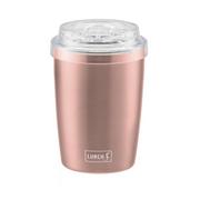 Kubki termiczne - Lurch termiczny kubek do kawy stal nierdzewna 0,3 l różowe złoto LU-00240956 - miniaturka - grafika 1