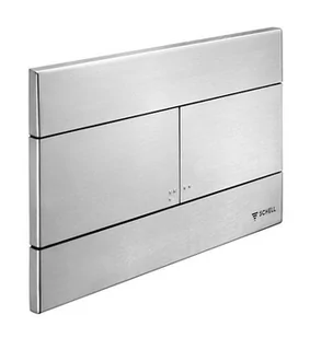 Schell Płytka przyciskowa do WC stal szlachetna 25,5x7x15 cm, stalowa 030702899 - Przyciski spłukujące - miniaturka - grafika 1