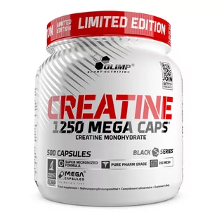 Olimp Creatine 1250 Mega Caps® - 500 Kapsułek - Limited Edition - Kreatyna - miniaturka - grafika 1