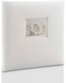 Albumy fotograficzne - Album wklejany Love white kwadratowy (tradycyjny 40 czarnych stron) - miniaturka - grafika 1