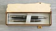 Zestawy piśmiennicze - Pióro Długopis Parker IM pudełko drewniane grawery - miniaturka - grafika 1