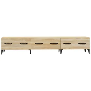 Lumarko Szafka pod TV, dąb sonoma, 150x34,5x30 cm - Szafki RTV - miniaturka - grafika 7