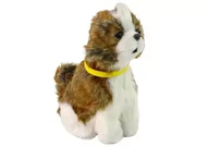 Zabawki interaktywne dla dzieci - Pies interaktywny pluszowy Shitzu - Leantoys - miniaturka - grafika 1