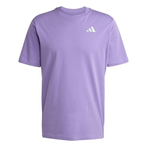 adidas Mężczyźni EARTH DAY GRAPHIC T-SHIRT, violet fusion, M