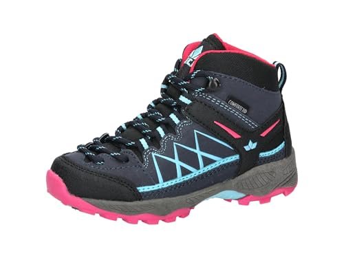 Lico Griffin High dziecięce buty trekkingowe, uniseks, Marine Pink Turkus, 31 EU