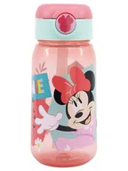 Sztućce dla dzieci - MINNIE MOUSE Bidon "Minnie Mouse" w kolorze różowym - 510 ml - miniaturka - grafika 1