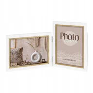 Ramki na zdjęcia - Ramka podwójna stojąca na zawiasach 13x18 i 18x13 - miniaturka - grafika 1