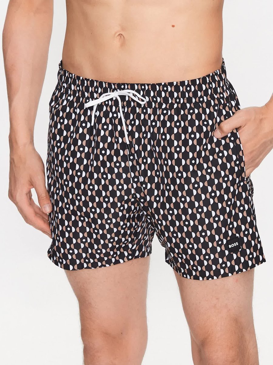 Krótkie spodenki męskie kąpielówki HUGO BOSS szorty spodnie r. S