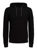 Swetry męskie - Jack & Jones Sweter w kolorze czarnym - miniaturka - grafika 1