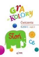 Edukacja przedszkolna - Gra w kolory SP 1 Zeszyt ćwiczeń cz.2 - miniaturka - grafika 1