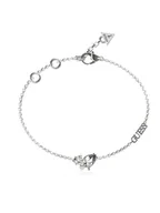 Bransoletki - Guess Bransoletka JUBB04 414JW Srebrny - miniaturka - grafika 1