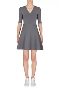 Armani Exchange Damska sukienka Sustainable, Mid Fit Casual, Snake, Extra Small, Snake, XS - Sukienki - miniaturka - grafika 1