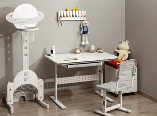 Biurko dziecięce regulowane XD SPE-X102WL 100x60cm - Biurka - miniaturka - grafika 5