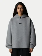Bluzy damskie - The North Face Bluza NF0A89C0 Szary Relaxed Fit - miniaturka - grafika 1
