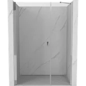 Ścianki i drzwi prysznicowe - Mexen Mist-B drzwi prysznicowe uchylne 120 cm, transparent, chrom - 8A2-120-001-01-00 - miniaturka - grafika 1