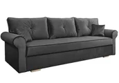 Sofy i kanapy - Kanapa z funkcją spania TOP - Grafitowa - miniaturka - grafika 1