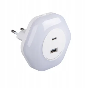 Bola Led 2xUSB Ww W lampka wtykowa Led 37397 Kanlux - Żarówki LED - miniaturka - grafika 1