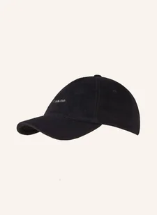 Calvin Klein Czapka Z Daszkiem schwarz - Czapki damskie - miniaturka - grafika 1