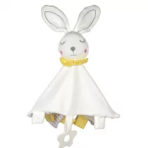 Przytulanka sensoryczna Królik Smily Play - Grzechotki dla dzieci - miniaturka - grafika 1