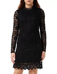 Sukienki - Cream Sukienka damska Stella Lace Dress, czarny (Pitch Black 61907), 36 - grafika 1