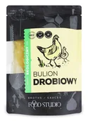 Buliony i przyprawy w kostkach - FOOD STUDIO (buliony w płynie) BULION DROBIOWY W PŁYNIE BEZGLUTENOWY BIO 350 ml - - miniaturka - grafika 1