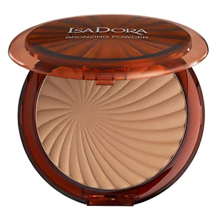 Isadora Bronzing Powder Golden Tan - Bronzery i konturowanie twarzy - miniaturka - grafika 1