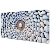 Podkładki na biurko - Mata ochronna z nadrukiem Okrąg kamieni 90x45 cm - miniaturka - grafika 1