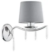 Lampy ścienne - Lemir Agila kinkiet 1-punktowy O2480 K1 CH O2480 K1 CH - miniaturka - grafika 1