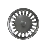 Korki do umywalek - Sito odpływu syfonu 3,5" uniwersalne - miniaturka - grafika 1