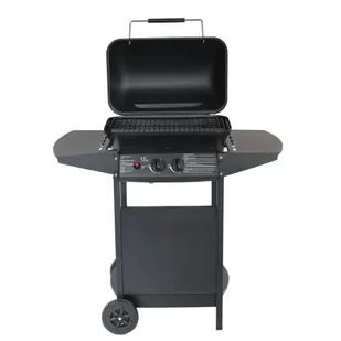 ACTIVA GRILL GAZOWY 5,4 KW 50X32CM CZARNY 2 PALNIKI - Grille gazowe - miniaturka - grafika 1