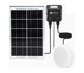 Lampy ogrodowe - Aigostar - LED Oświetlenie solarne LED/70W/12V 6000 mAh 6500K śr. 20,5 cm - miniaturka - grafika 1