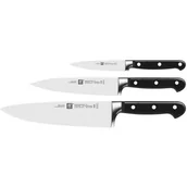 Noże kuchenne - Zwilling PROFESSIONAL S Set of knives Zestaw noży, 3 cz. 420 x 135 mm 35602-000- (35602-000-0) - miniaturka - grafika 1