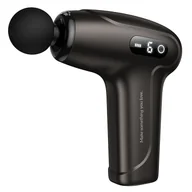 Masażery - Elektryczny cichy mini masażer GUN Hoco HP51 szary - miniaturka - grafika 1