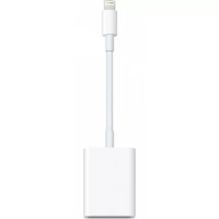 Apple Czytnik kart SD ze złączem Lightning MJYT2ZM/A - Kable komputerowe i do monitorów - miniaturka - grafika 1