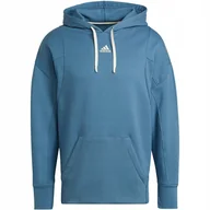 Bluzy męskie - Bluza męska adidas M internal OH niebieska HI1391 S - miniaturka - grafika 1