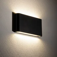 Lampy ogrodowe - Semi M kinkiet elewacyjny 2xLED/10W/3000K czarny 11364 - miniaturka - grafika 1